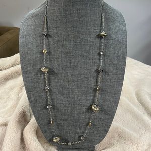 Lia SophiaSophia’s silver and gold tone necklace